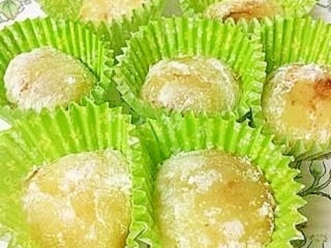 果汁たっぷり♪みかんチョコもち